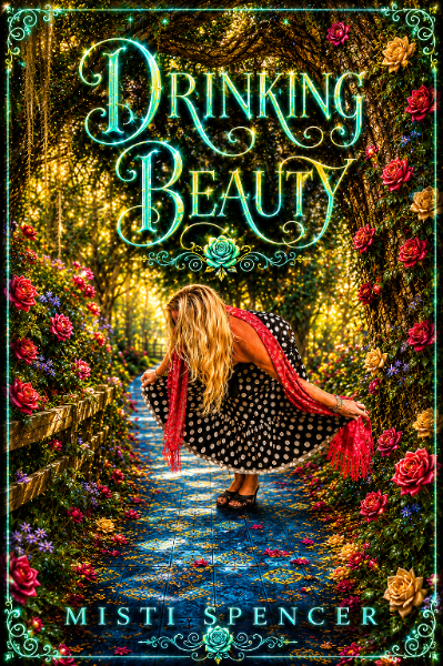 Cover of Drinking Beauty and the Seven Narcissists, a memoir by Misti Spencer